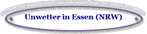 Unwetter in Essen (NRW)